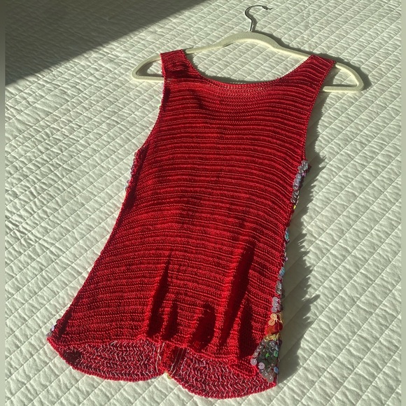 Sequin Union Jack Tank Top - Picture 4 of 7